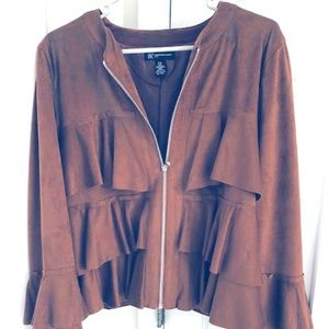 International Concepts Suede Jacket
